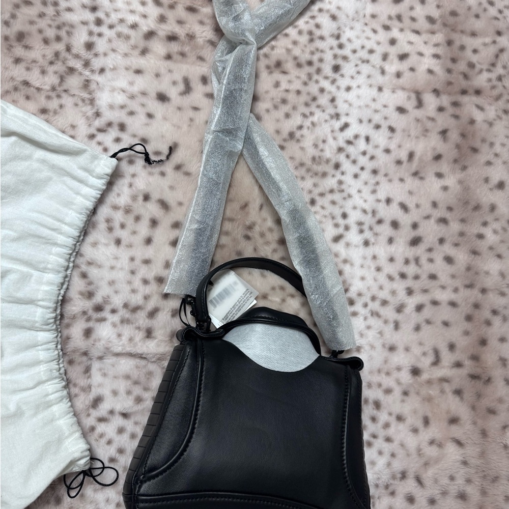 Moschino Leather Biker Bag - Picture 6 of 9